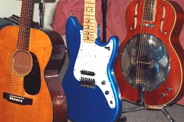 LC Guitar Repairs handles a wide variety of fretted string instruments from Acoustic and Electric Guitars to Lutes and Bangos.